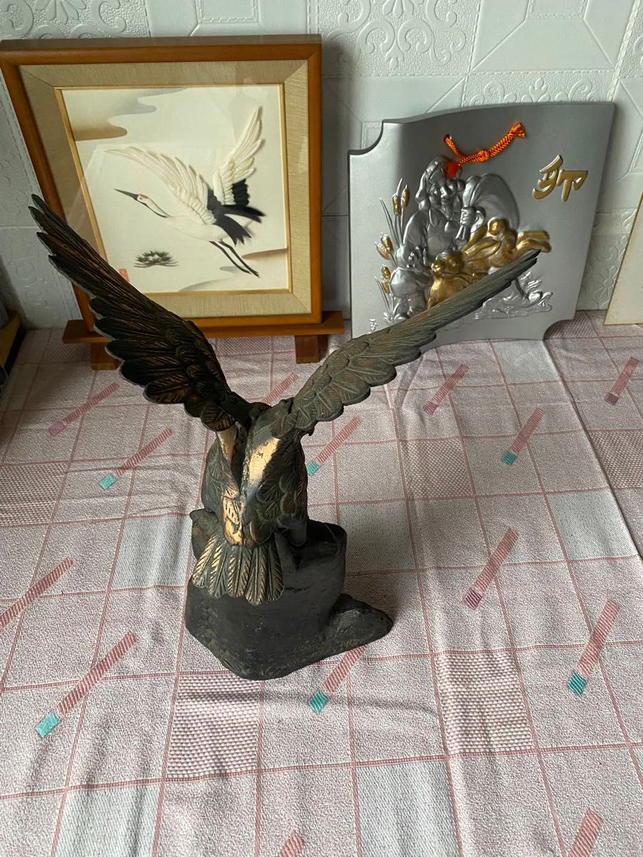鷹 たか 金属製品 鷲 ワシ 鳥 猛禽類 動物 鉄 彫刻 アート 金属 鷹 たか 金属製品 鷲 ワシ 鳥 猛禽類 動物 鉄 彫刻 アート 金属