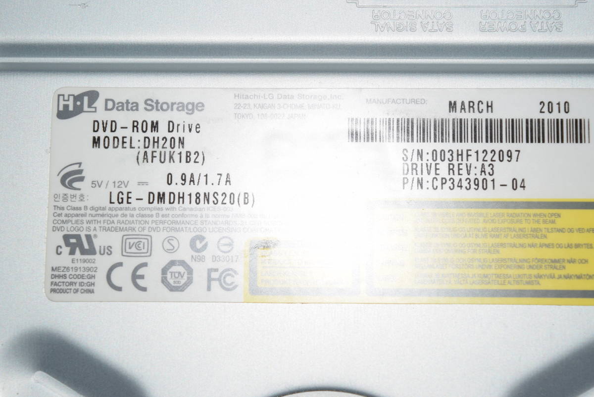 DVD-ROM　DH20N ⑪_画像3