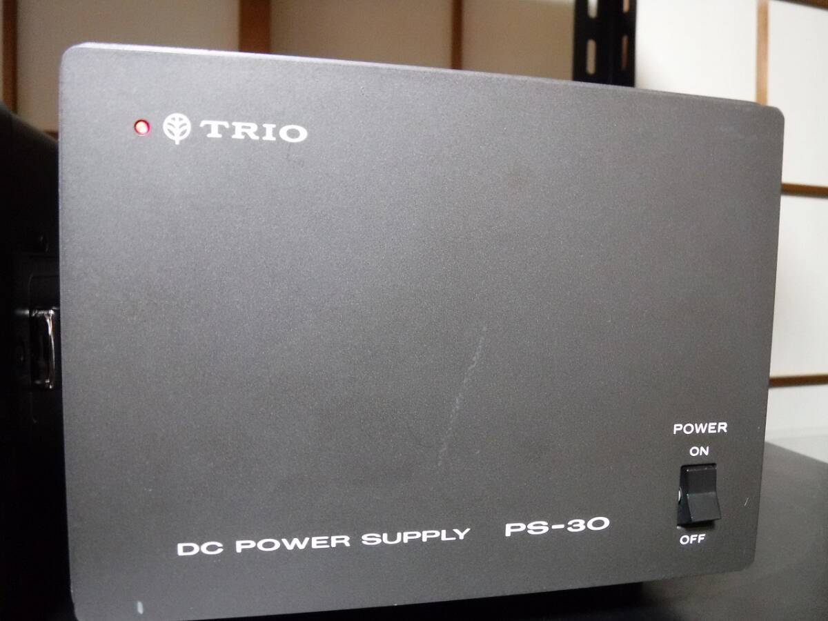 TRIO HF100Wトランシーバー　TS-180S・ PS-30 ・MC-60付き_画像7