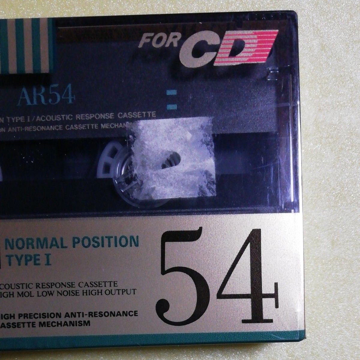 TDK AR54　デジタル対応ノーマルポジション カセットテープ　未開封購入当時品　値下げ済みです。