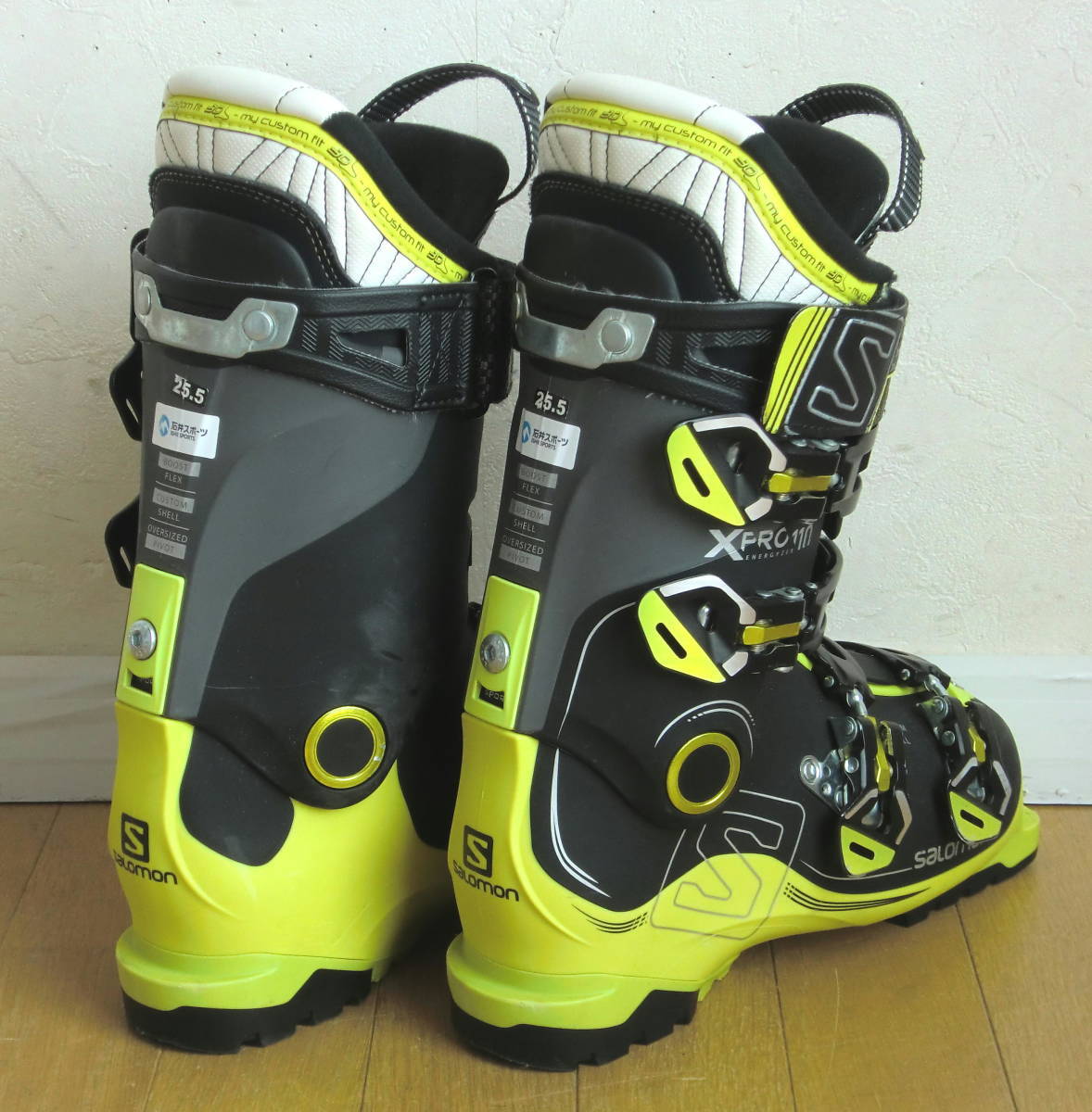 ☆送料無料☆■サロモン・SALOMON■X PRO X 110■スキーブーツ■25.5cm■296mm■の画像2