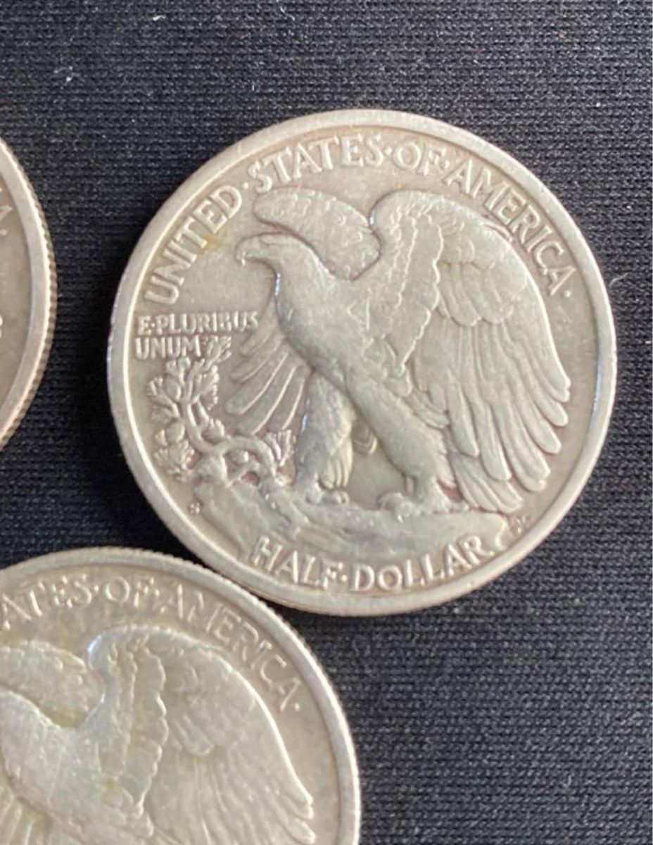 ウォーキングリバティ　ハーフダラー 銀貨  1943 1944 1945 コイン