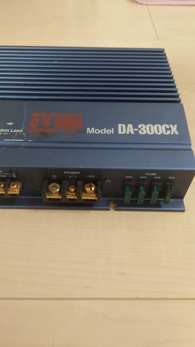  free shipping! DIECOCK 300CX 2ch amplifier electrification OK sound out OK inspection ) large cook out direction KICKER Rockford 