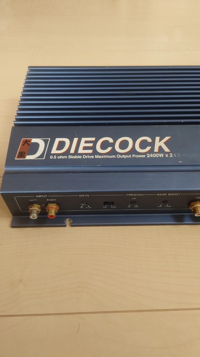 送料無料 DIECOCK 300CX 2ch アンプ 通電OK 音出しOK 検 送料無料 DIECOCK 300CX 2ch アンプ 通電OK 音出しOK 検