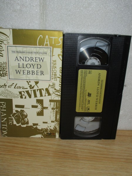 ビデオテープ■アンドルー・ロイド・ウェバー　Andrew Lloyd Webber　オペラ座の怪人など全14曲入り