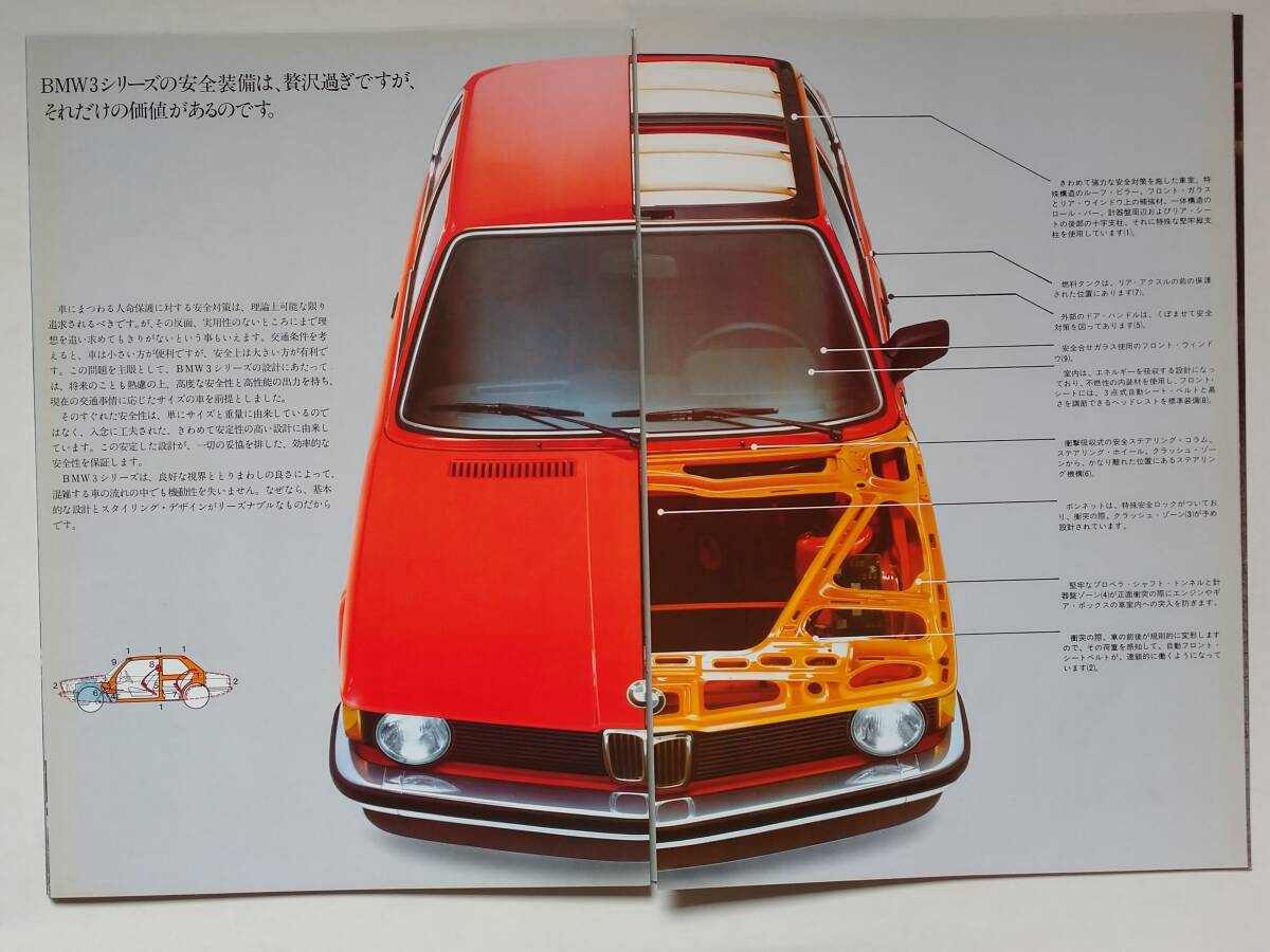 BMW318i/318iA 日本国内カタログ 1981/4製 販売店印有り_画像7