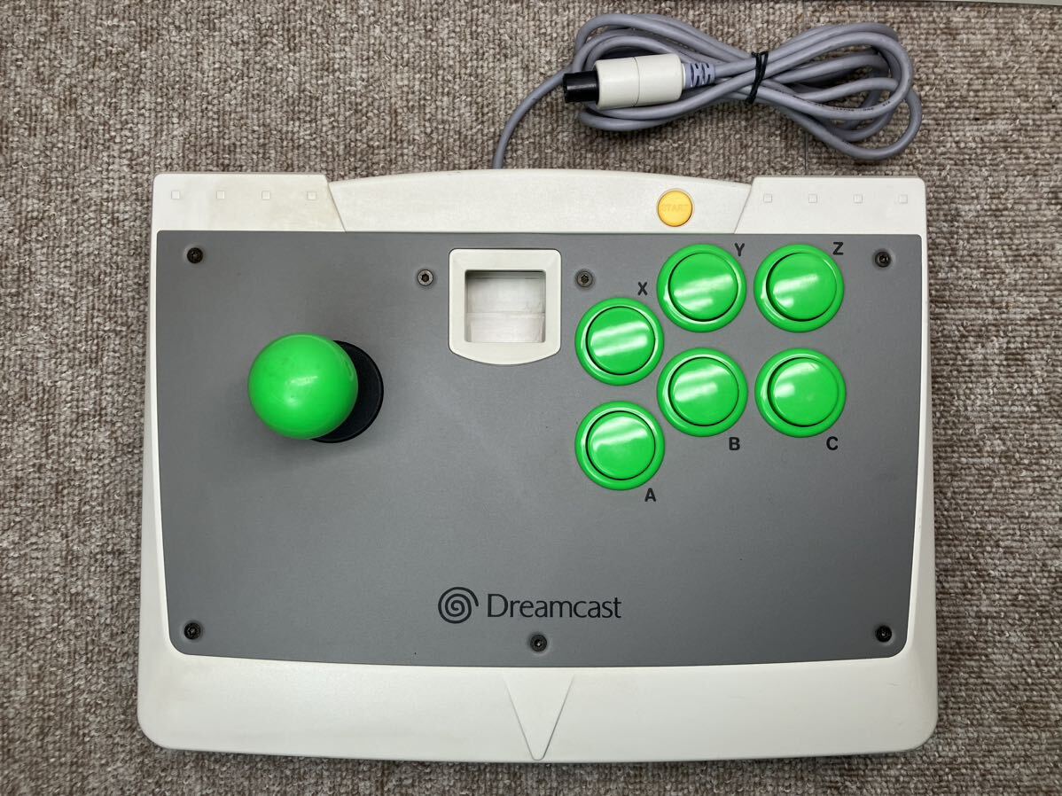 SEGA Dreamcast ドリームキャスト アーケードスティックコントローラー HKT-7300【動作未確認】_画像2