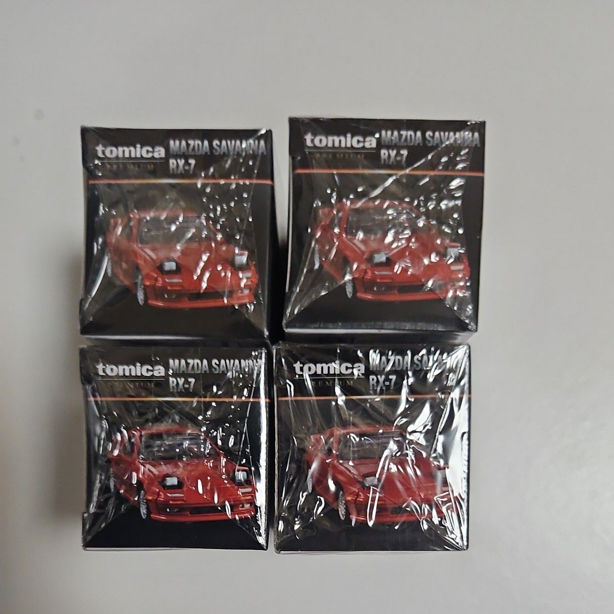 トミカプレミアム マツダ サバンナ RX-7 タカラトミーモールオリジナル限4台セット