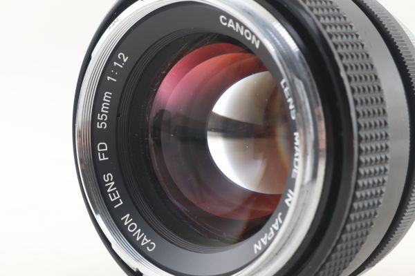 Canon キャノン LENS FD 55mm F1.2 レンズ 単焦点 マニュアルフォーカス キャノン_画像6