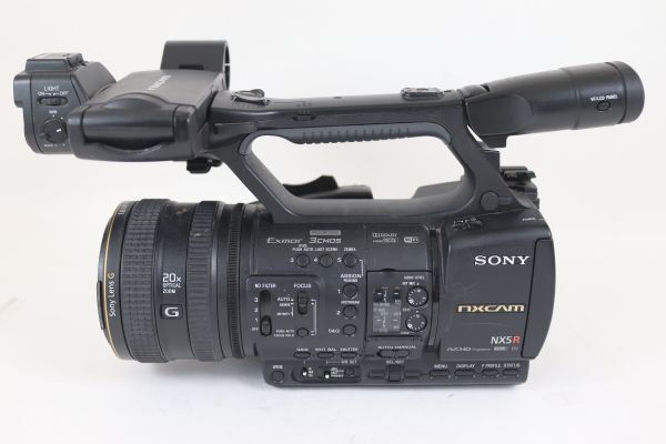 【即使用可能!!】Sony ソニー NXCAM HXR-NX5R 業務用ビデオカメラ バッテリー 充電コードの画像3