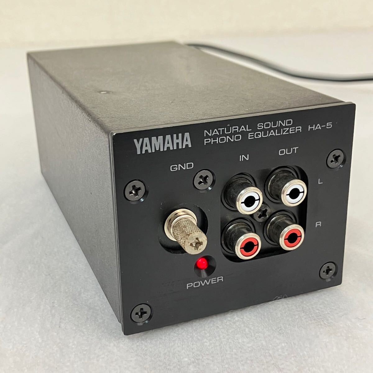 YAMAHAヤマハ フォノイコライザー HA-5 オーディオ機器 音響周辺機器の画像1