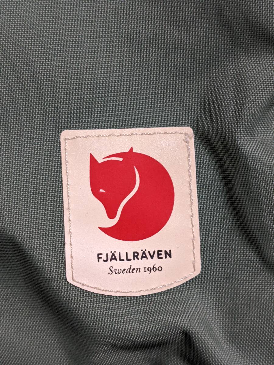 美品 Fjallraven High Coast Foldsack 24 フェールラーベン リュック バックパック 24リットル グリーン_画像3