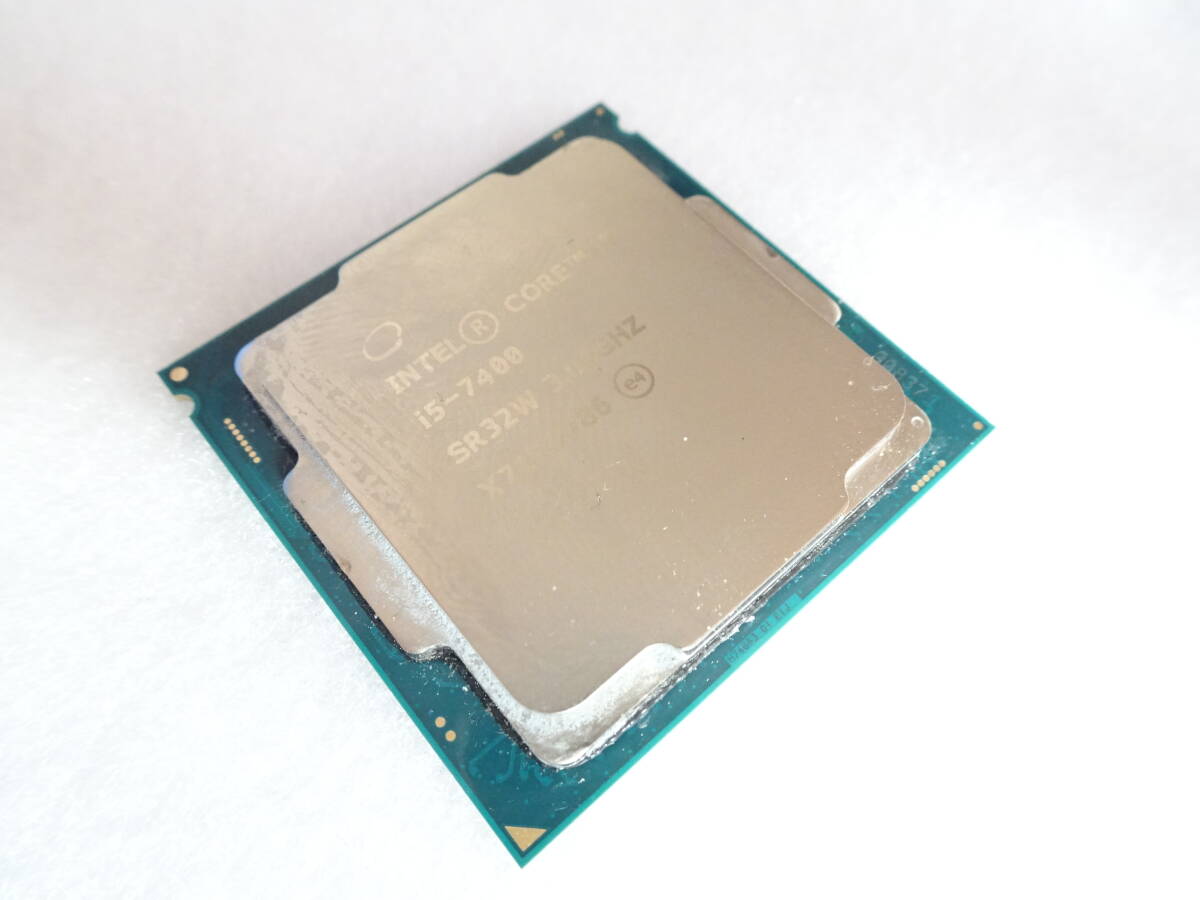 美品 インテル Intel Kaby Lake Core i5 7400 プロセッサー 3.00GHz SR32W LGA1151 動作検証済 1週間保証の画像1