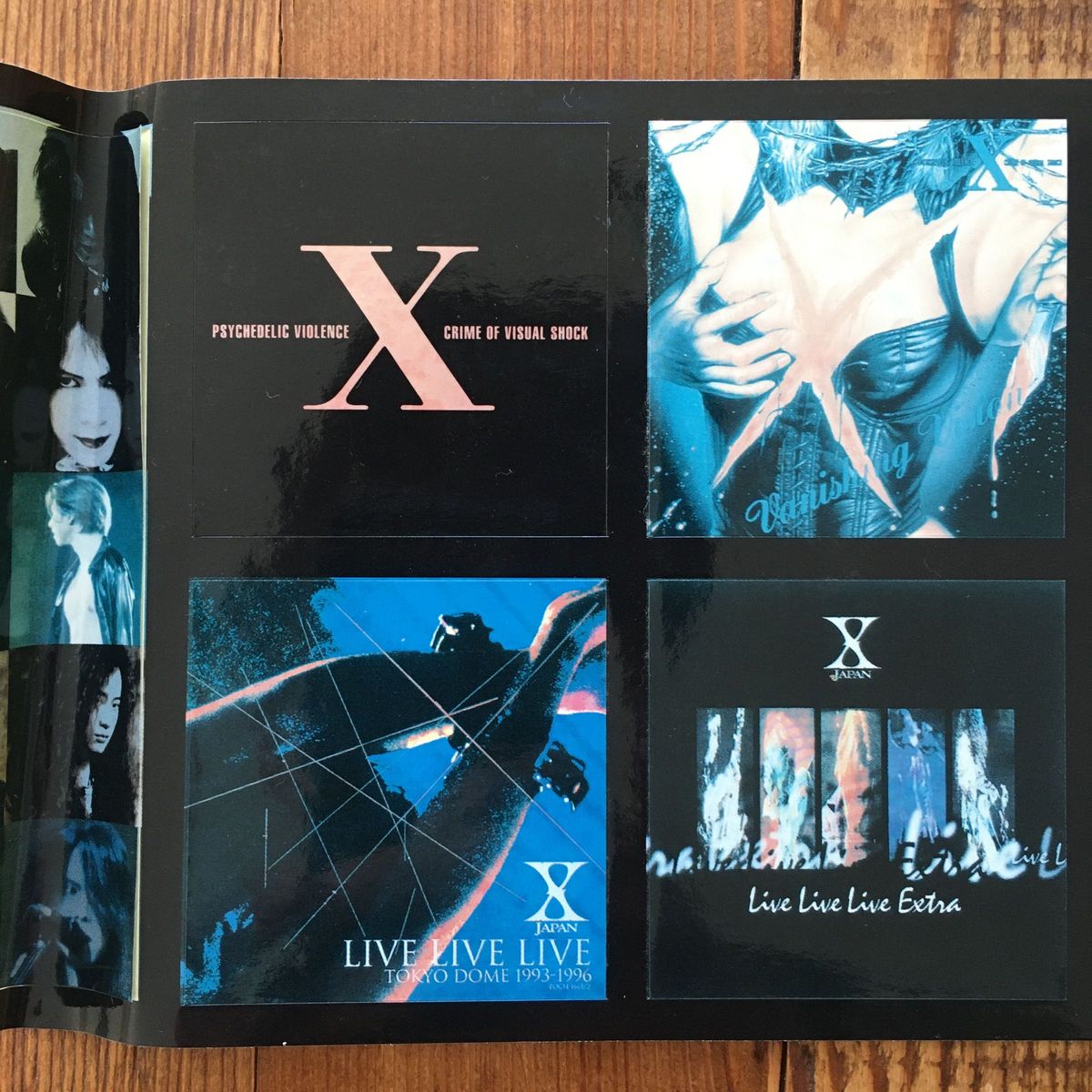 X JAPAN ポスター チラシ フライヤー ステッカー カレンダー yoshiki hide