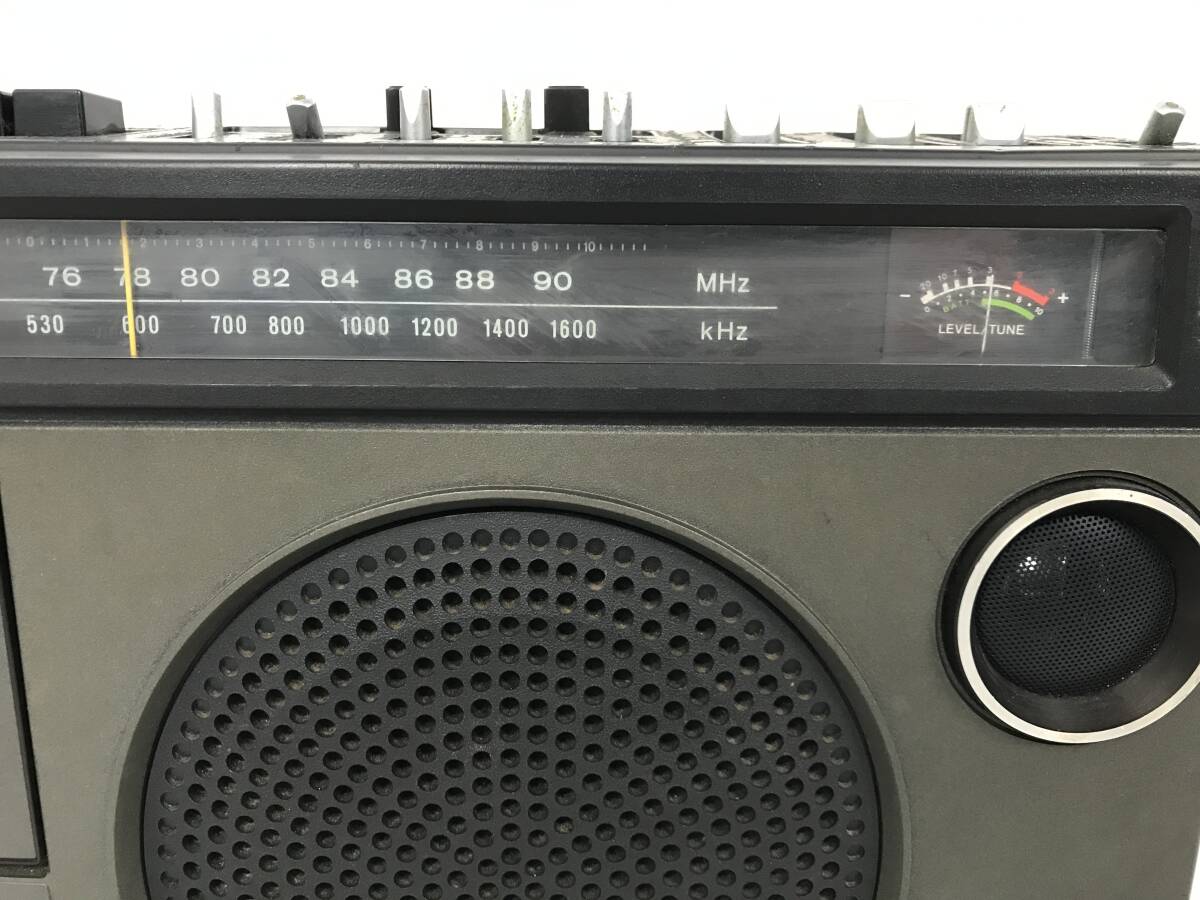 SONY ソニー AM FM ラジオ カセットコーダー CF-1980 ラジオ 受信OK カセットテープ 動作品 オーディオ 昭和 レトロ 当時物 の画像3
