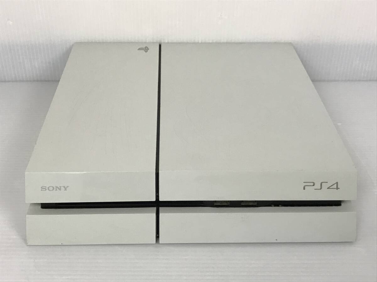 1円スタート SONY ソニー PlayStation4 プレイステーション4 PS4 CUH-1100A 動作 ゲーム 本体 ホワイト プレステ_画像4
