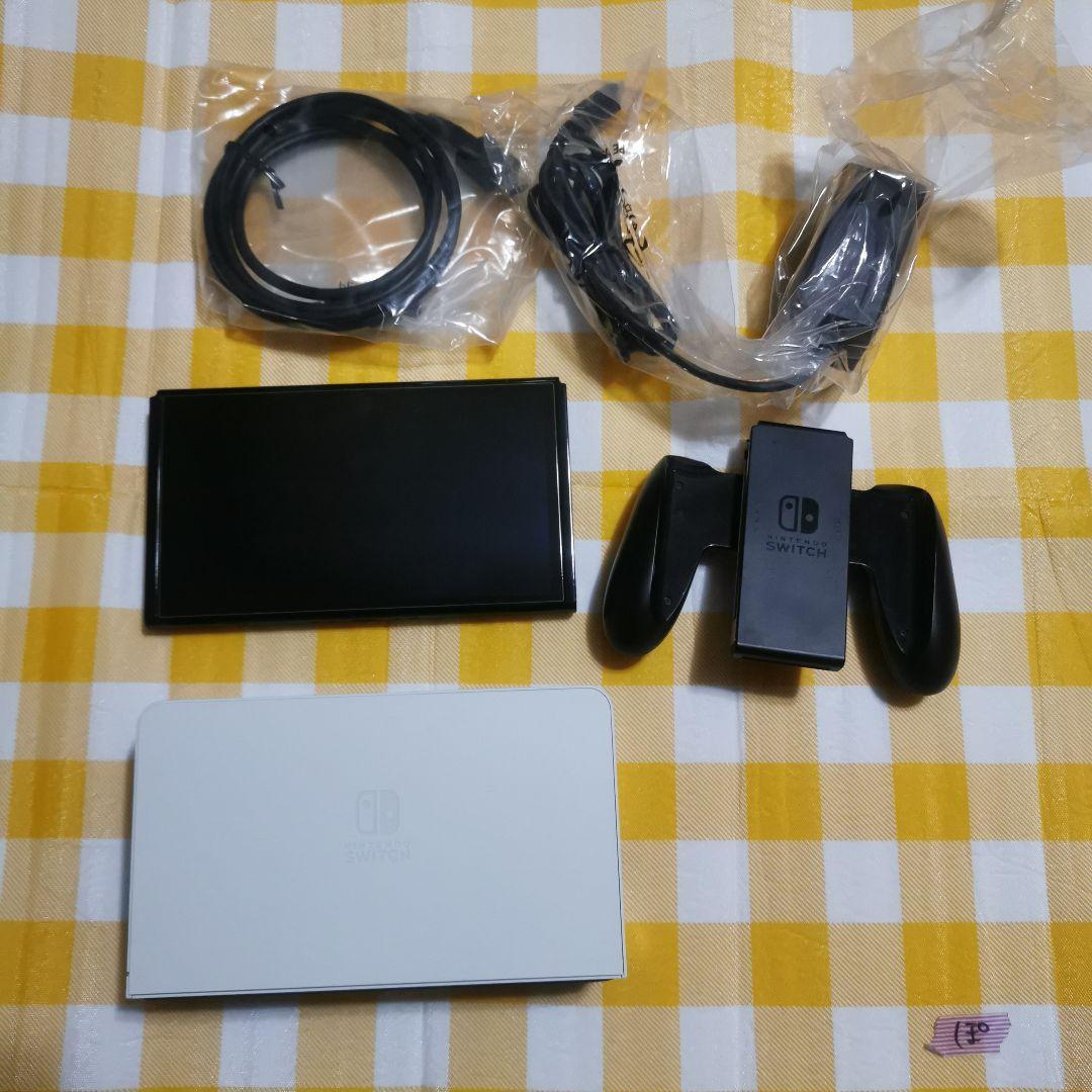 nintendo　switch　有機EL　ホワイト　スイッチ　中古　任天堂_画像1