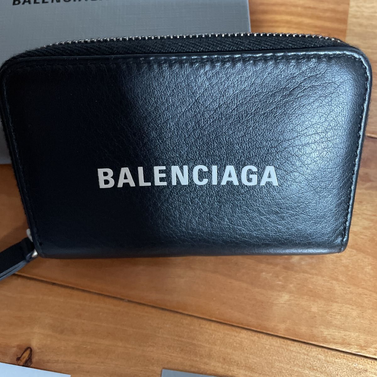 正規直営店購入　バレンシアガ　小銭入れ　コインケース　本物 BALENCIAGA レザー 財布