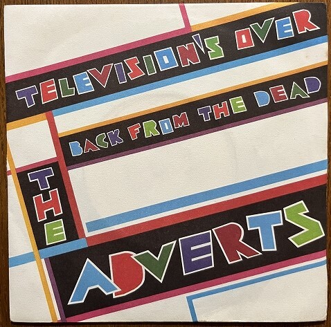 試聴可 The Adverts Television's Over orig7' 【70's punk/power pop/new wave パンク天国】_画像1