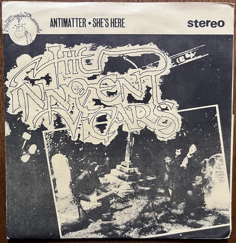 試聴可 The Innocent Vicars - Antimatter /She's Here orig 7'【70's punk/power pop/new wave パンク天国】の画像1