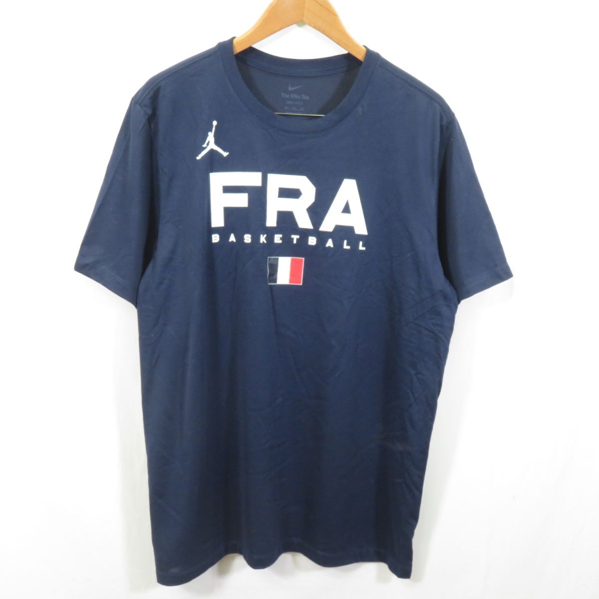 NIKE JORDAN DRI FIT バスケットボール フランス代表 Tシャツ sizeXL/ナイキ　0304_画像1