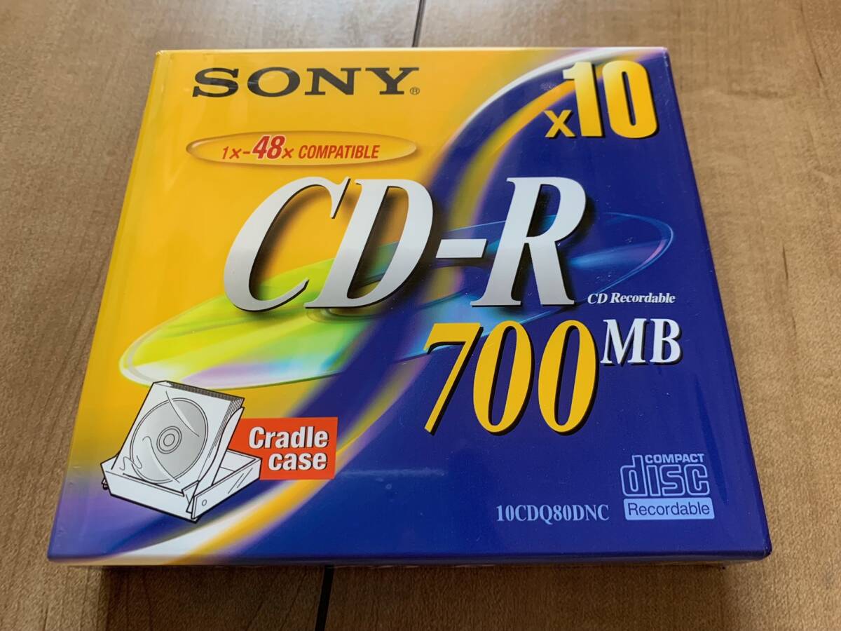 ☆★新品未開封　SONY　貴重品　国産CD-R 700MB 10枚