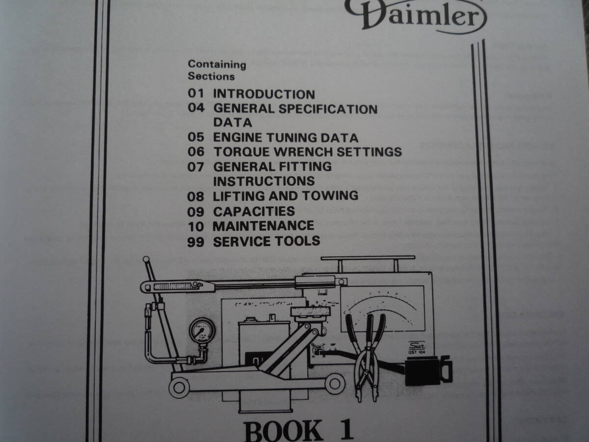 JAGUAR series 3 Jaguar SrⅢ service manual maintenance manual Daimler Jug wa- Work shop manual original 