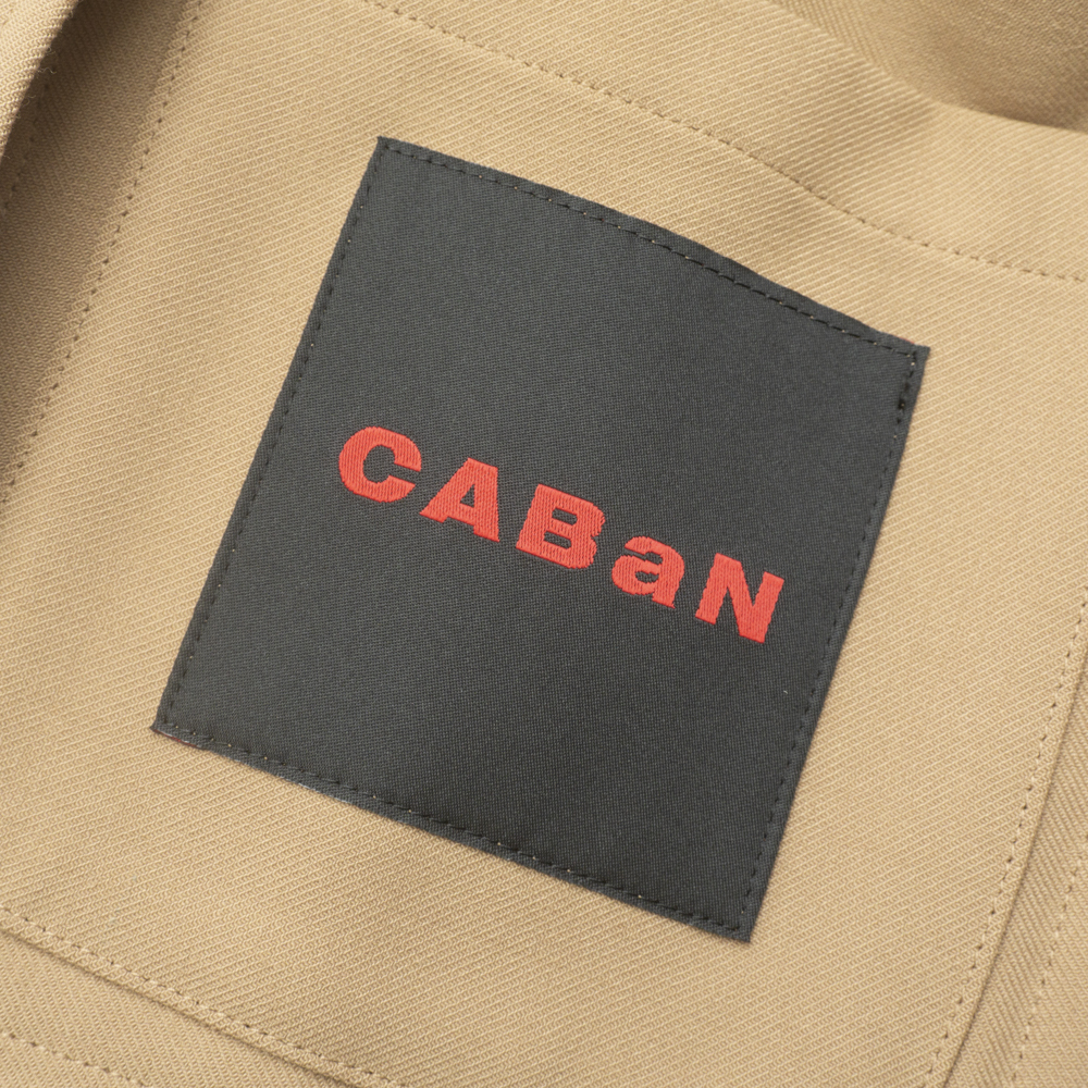 極上の1着『CABaN』春夏コットンギャバジンジャケット Sサイズ ベージュ トゥモローランド キャバン メンズ 管理360_画像5