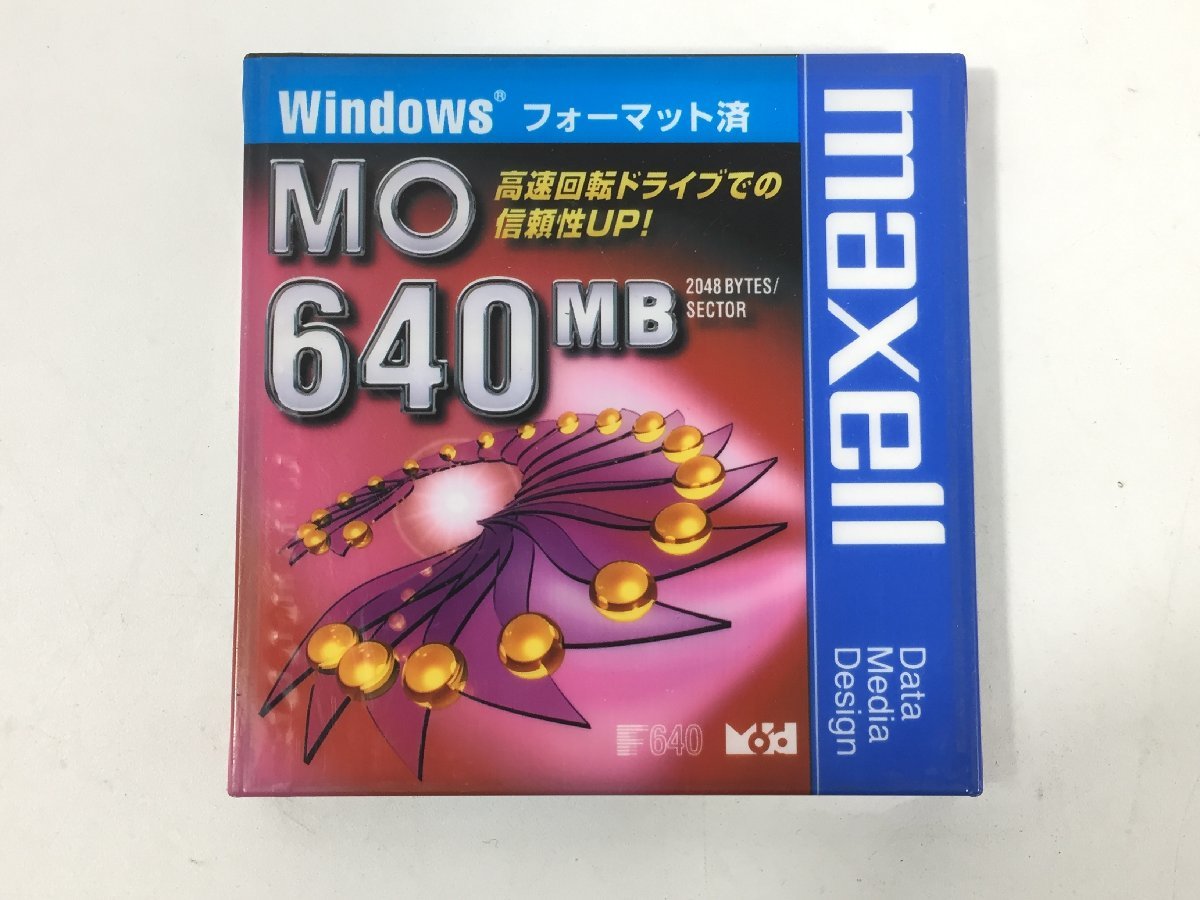  unopened goods MO disk set sale 7 point (2 pack ) TEIJIN/MO230 maxell/MO640 TK3.010 /06-1
