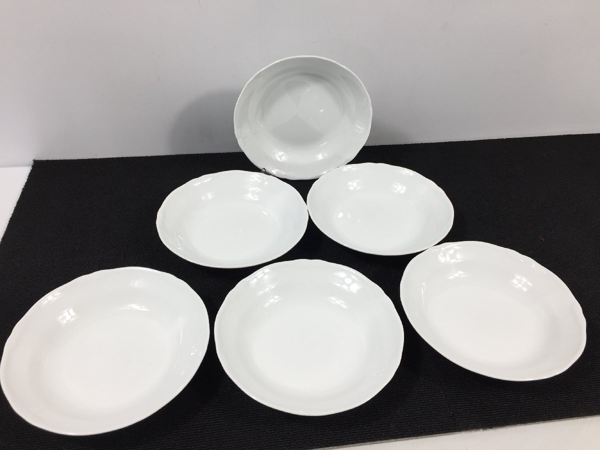 Noritake ノリタケ　COTYWHITE　コティホワイト　６枚セット　中古・箱無し　　TH3.112_画像1