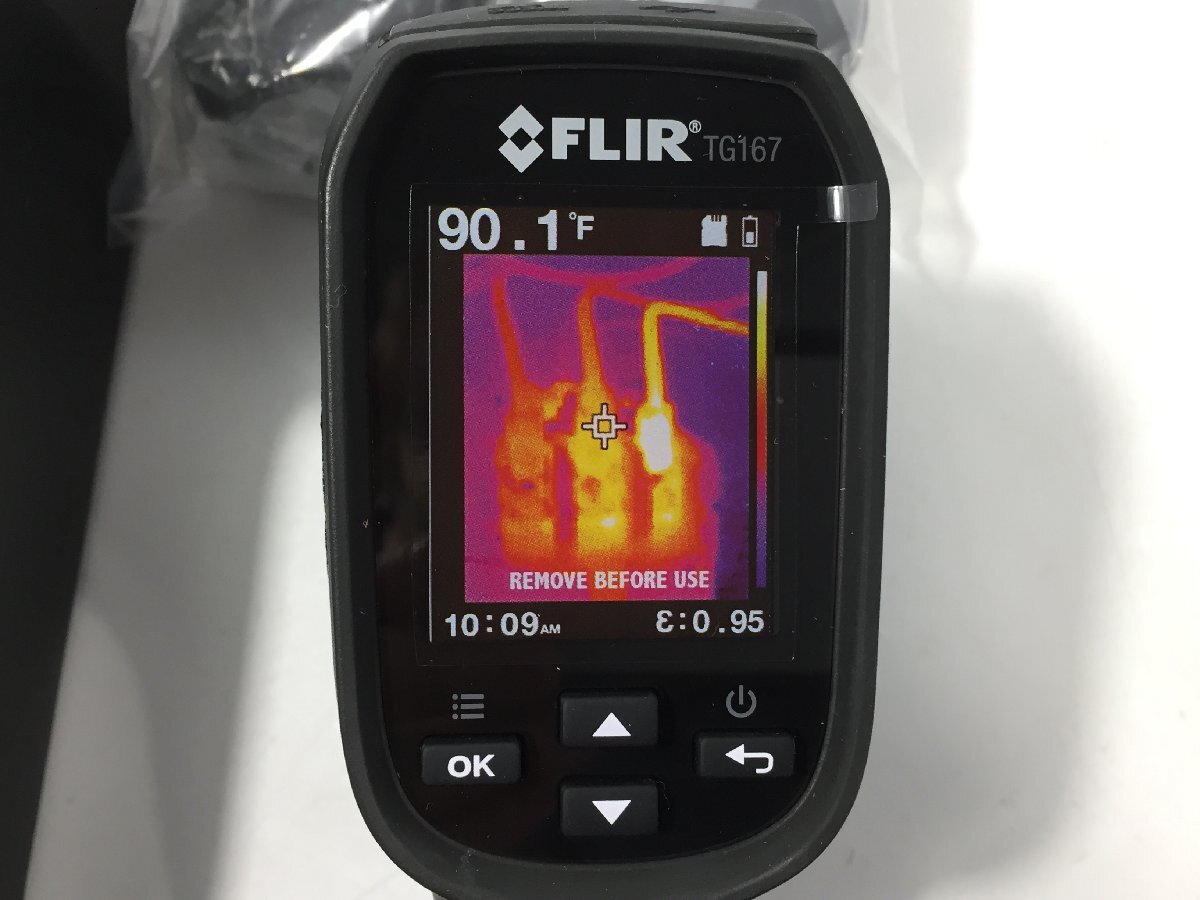 未使用品  FLIR  フリアー  サーマルイメージ放射温度計  TG167  HT4.002 /05の画像3