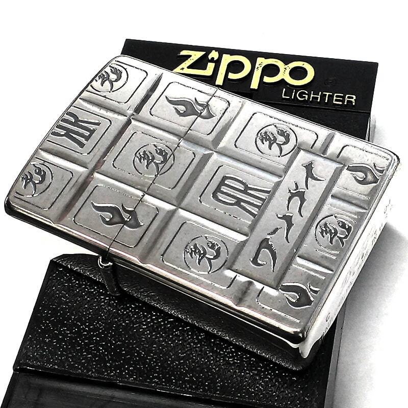 ZIPPO ライター 限定 ワンナイR&R 絶版 2004年製 アンティーク シルバー レア ジッポ 廃盤 珍しい 銀燻し かっこいい ヴィンテージ_画像4