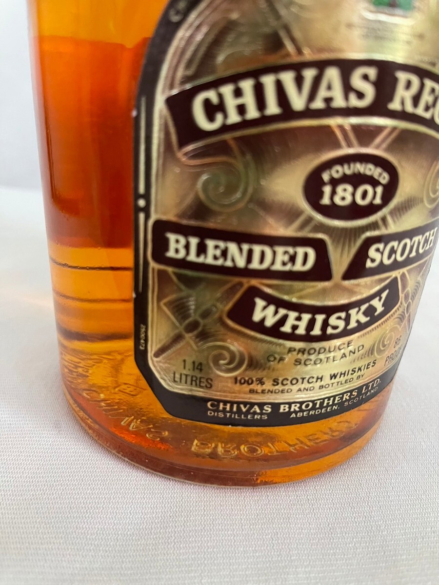 オールドパー シーバスリーガル 4本セット 1140ml〜700ml 未開栓 まとめ OLD PARR CHIVAS REGAL ウイスキーの画像9