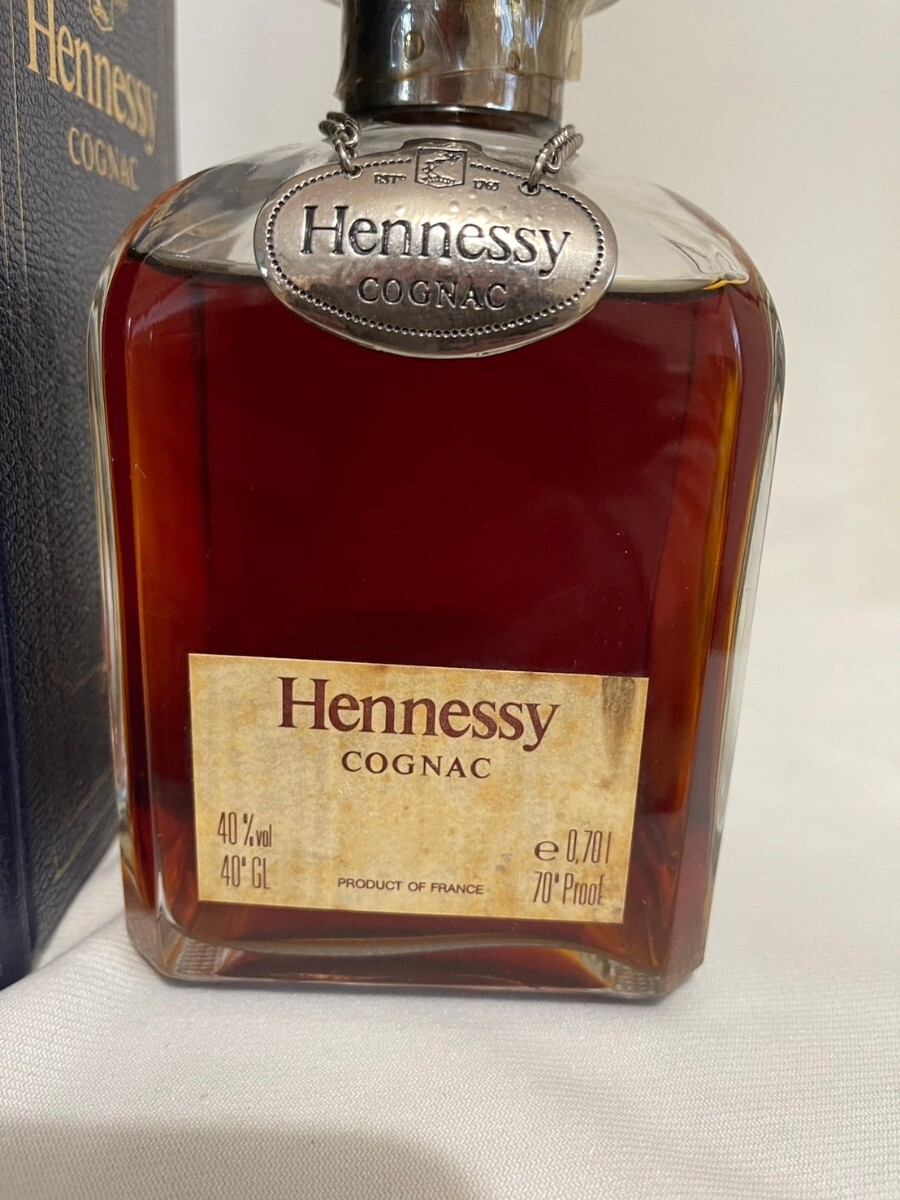 ヘネシー シルバートップ 700ml 未開栓 Hennessy silver TOP ブランデー COGNAC # ウイスキーの画像3