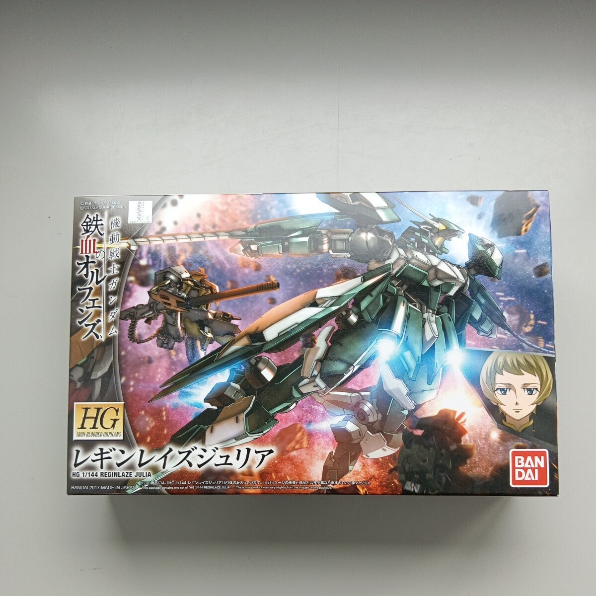 バンダイ HGガンダム 機動戦士ガンダム 鉄血のオルフェンズ 034 レギンレイズジュリア 完成品 プラモデル_画像1