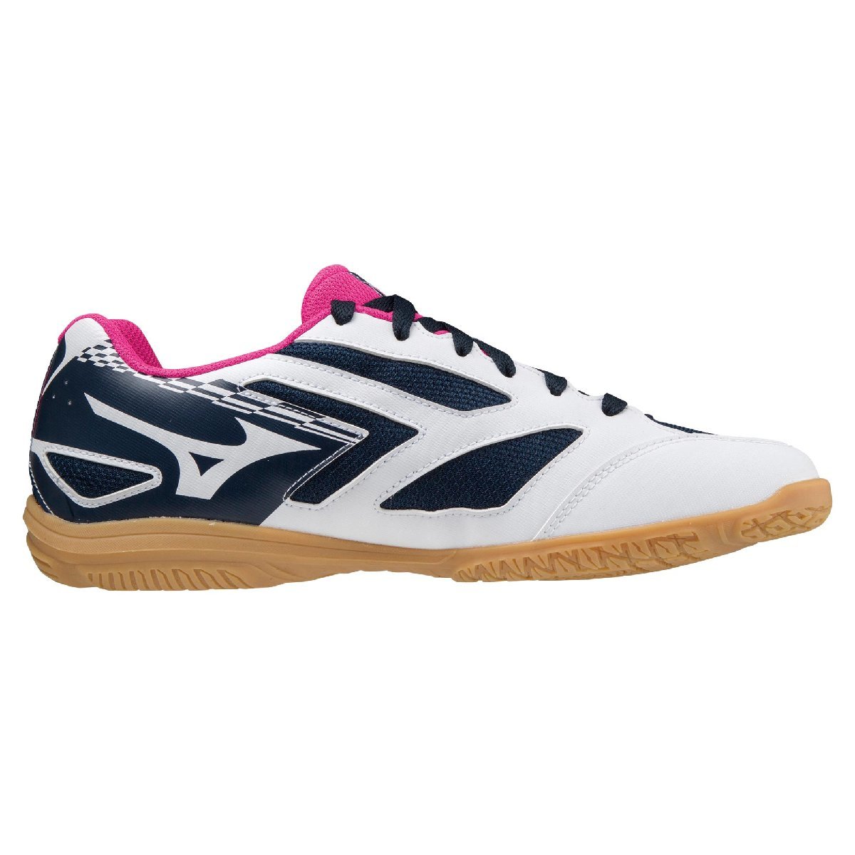 25.5cm Mizuno настольный теннис обувь Cross Match so-do81GA213014 белый × темно-синий × розовый 