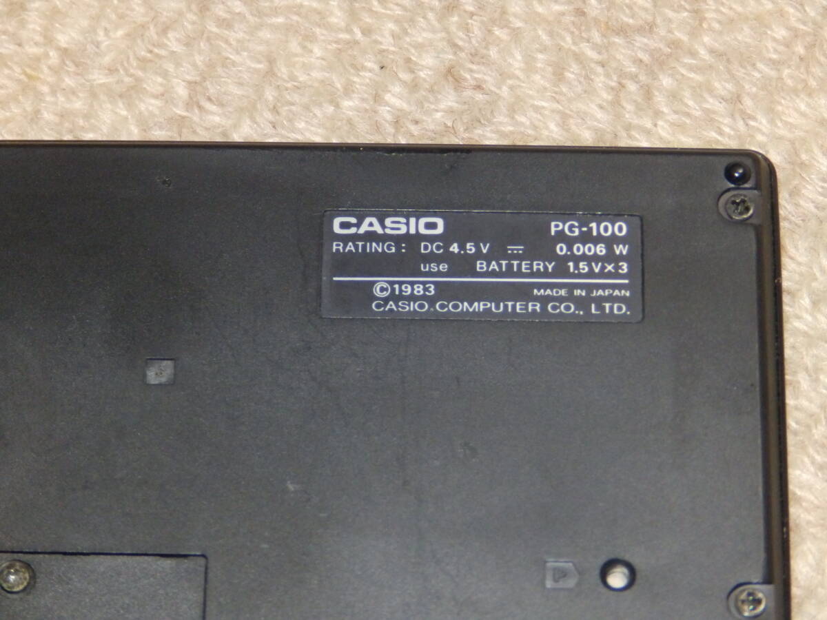 カシオ CASIO 携帯型ゲーム Pachinko パチンコ PG-100 動作確認済み （電池新品）の画像3