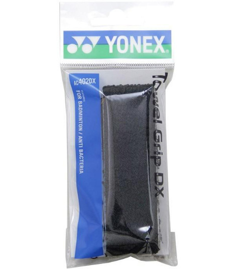 YONEX towel grip DX [AC402DX-007 black ]1 pcs insertion 