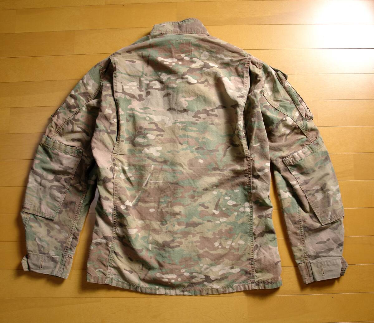 U.S.ARMY アメリカ軍◆マルチカム インセクトガードジャケット◆ACU ミリタリー シャツジャケット コンバットジャケットの画像3