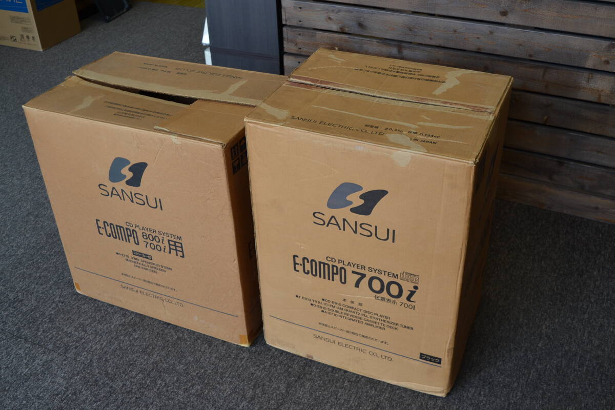 ジャンク品 SANSUI サンスイ コンポ 700i 800i 900i 元箱付 ジャンク品 SANSUI サンスイ コンポ 700i 800i 900i 元箱付