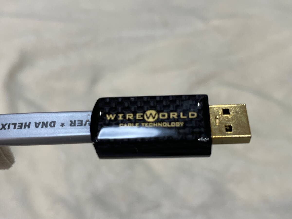 [ installation only ][ beautiful goods ]WIRE WORLD wire world Platinum Starlight 7 USB A to B PSB7 USB cable platinum [1.0m]