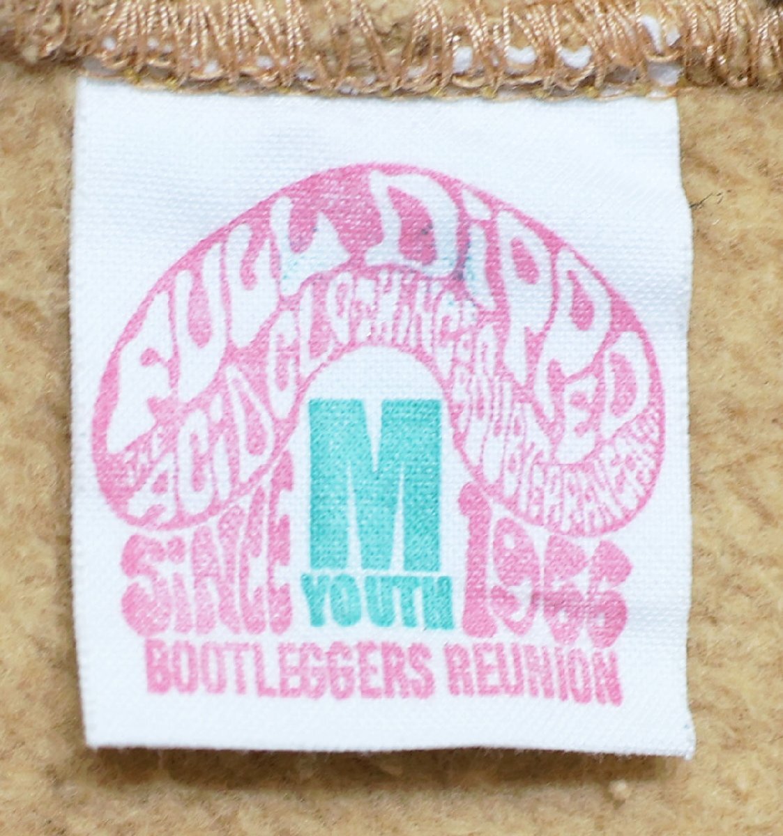 Bootleggers (ブートレガーズ) Pullover Sweat Parka - Grateful Bean / スウェットパーカー 美品 size YOUTH M / フリーホイーラーズ_画像8
