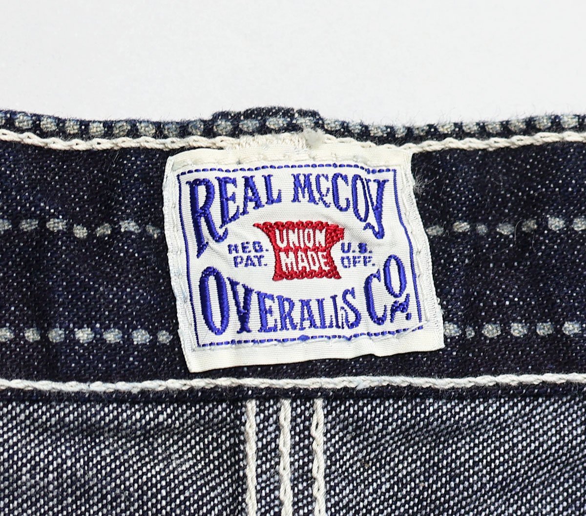 The REAL McCOYS (リアルマッコイズ) Lot 7121 Wabash Work Pants / ウォバッシュ ワークパンツ 美品 w34 / ジョーマッコイの画像9