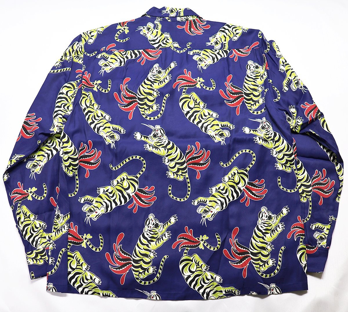 The Groovin High (グルービンハイ) 1950s Town Craft Style Rayon Shirts “Tiger” / レーヨンオープンシャツ タイガー 極美品 size XL_画像2