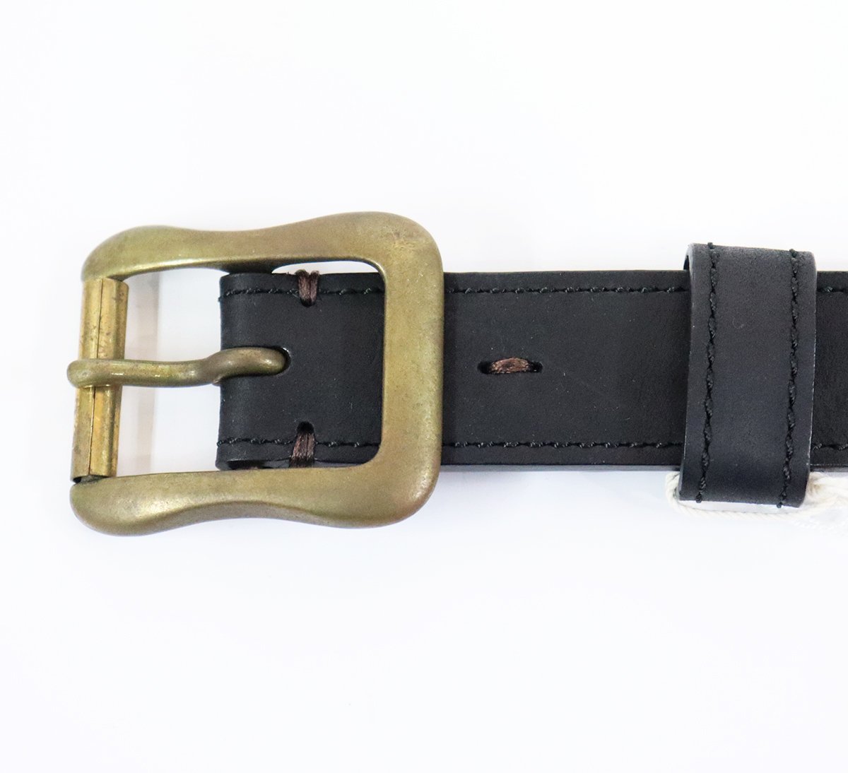 COLIMBO (コリンボ) Braemer Leather Belt / ブレーマー レザーベルト ZV-0706 未使用品 ブラック w36_画像7