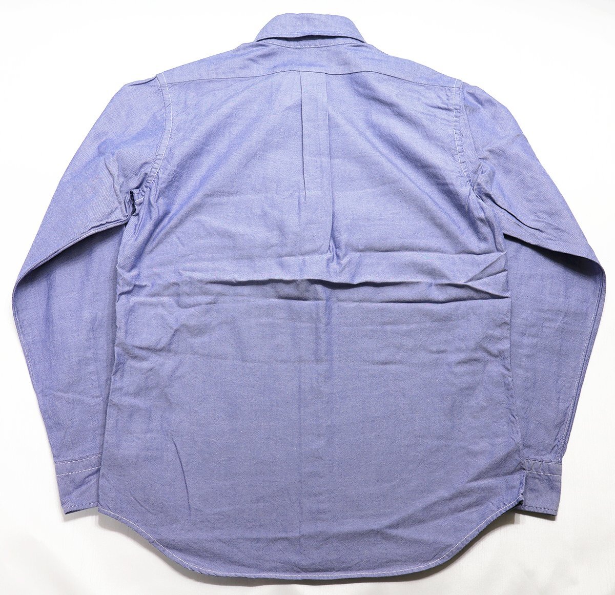 Workers K&T H MFG Co (ワーカーズ) Modified BD Shirt / ボタンダウンシャツ 美品 オックスフォード ブルー size 14(S)_画像2