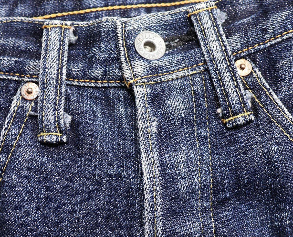 GARDENER OVERALLS (ガーデナー) Lot 1954 Straight Jeans / Spiral復刻モデル デニムパンツ インディゴ w28 / スパイラル_画像8