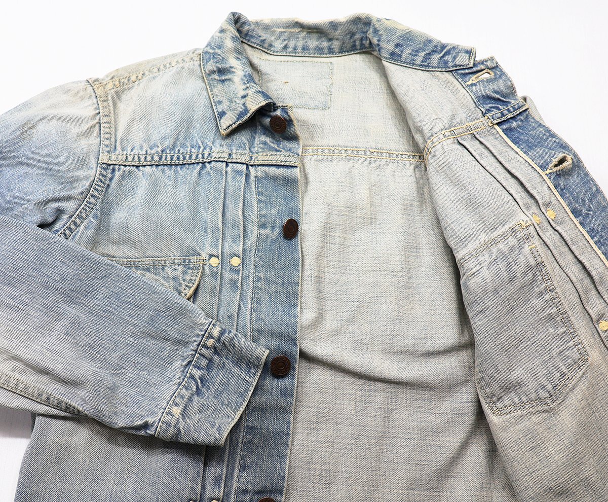 Bootleggers (ブートレガーズ) Lot 66MJ DENIM JACKET / ラングラータイプ デニムジャケット インディゴ size S / フリーホイーラーズ_画像3