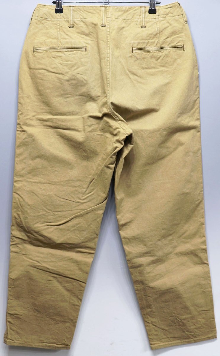 Freewheelers (フリーホイーラーズ) M-1941 Trousers - Yarn-Dyed Chino Cloth / チノトラウザー #2222016 カーキ w32 / 41チノ_画像3