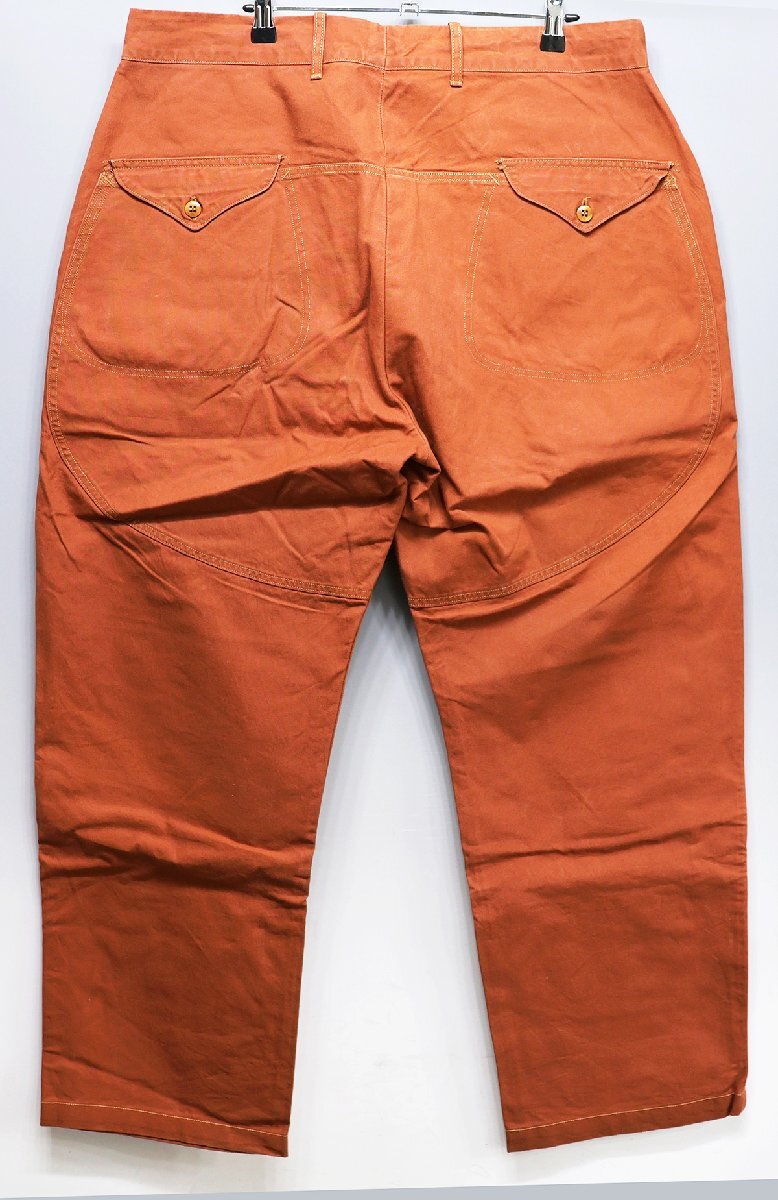 Freewheelers (フリーホイーラーズ) HUDSON TROUSERS / ハドソントラウザー #1022001 美品 BRICK ORANGE w32 / ダブルニーワークパンツ_画像3